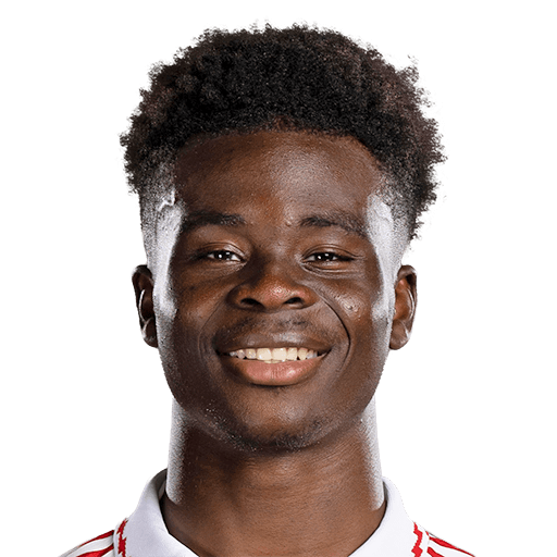 Ảnh cầu thủ Bukayo Saka - Arsenal