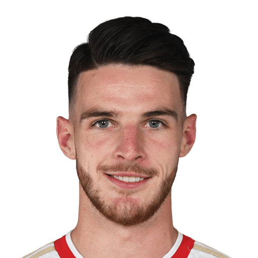 Ảnh cầu thủ Declan Rice - Arsenal